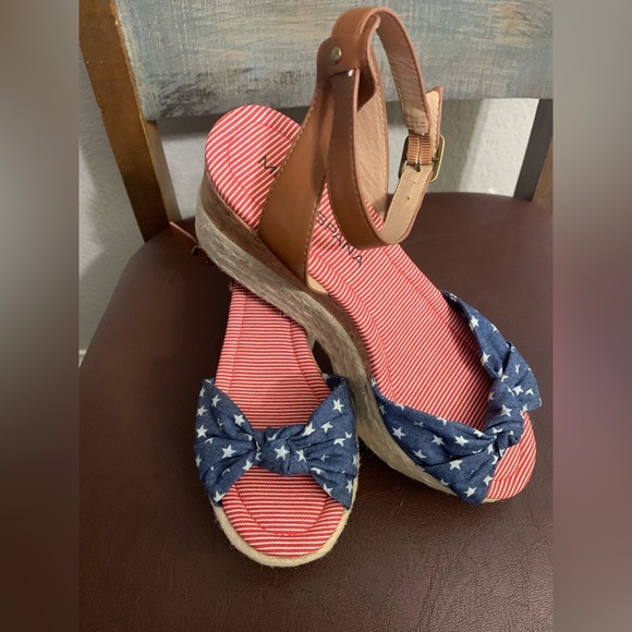 Moda Spana Taylor Wedge Sandal NEW never worn size 8M‎ 3” - Picture 6 of 15